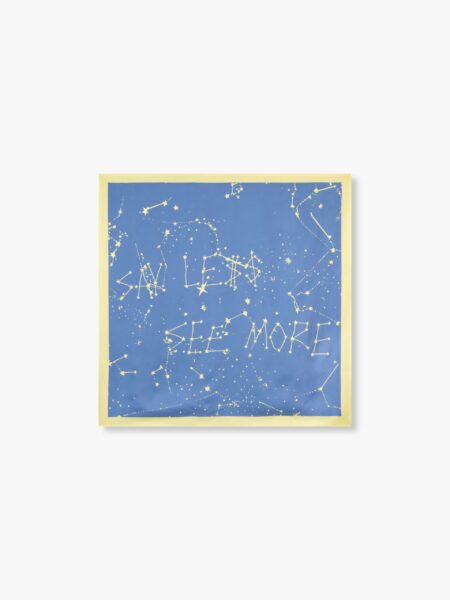 Silk Scarf Yellow
